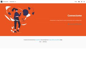 Hugo Connectome Theme screenshot